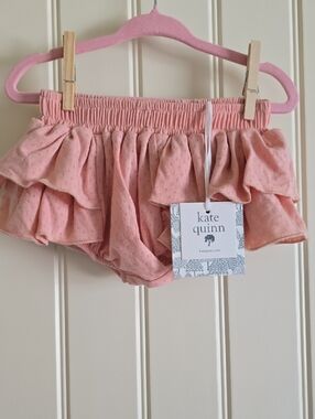 kate quinn Dusky Pink Ruffle Bloomer